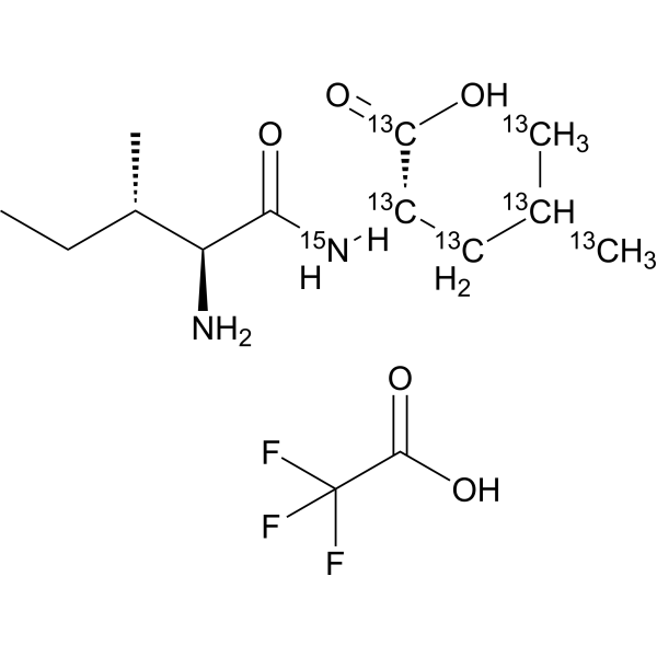 Ile-(Leu-13C6,15N)-OH (L-Isoleucyl-L-leucine-13C6,15N)